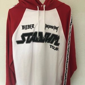 Justin Bieber tour hoodie